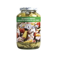 BAMBOO SHOOT W/ OYSTER MUSHROOM AND TOMATOES 680G THAI DANCER